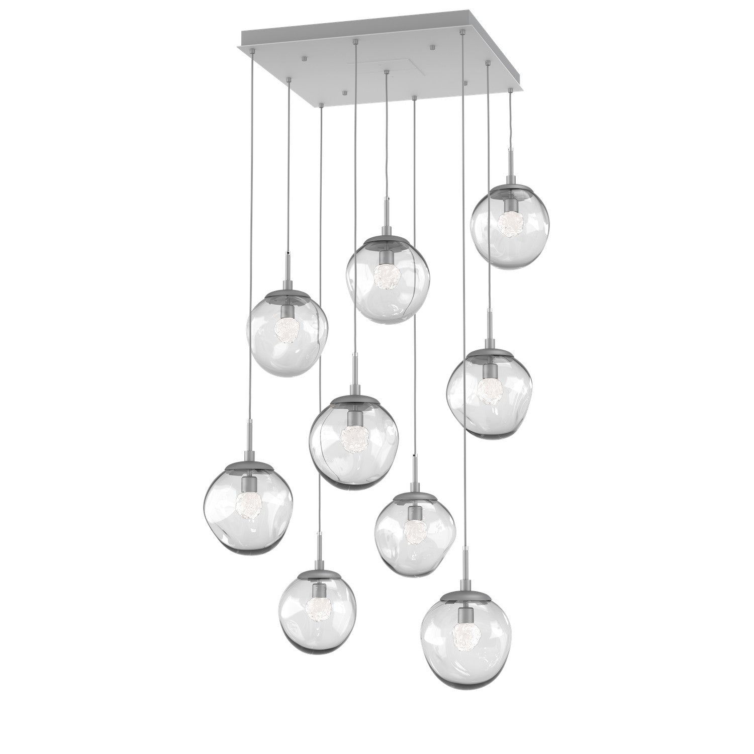 Hammerton Studio - CHB0066-09-CS-FC-C01-L3 - LED Pendant - Aster - Classic Silver