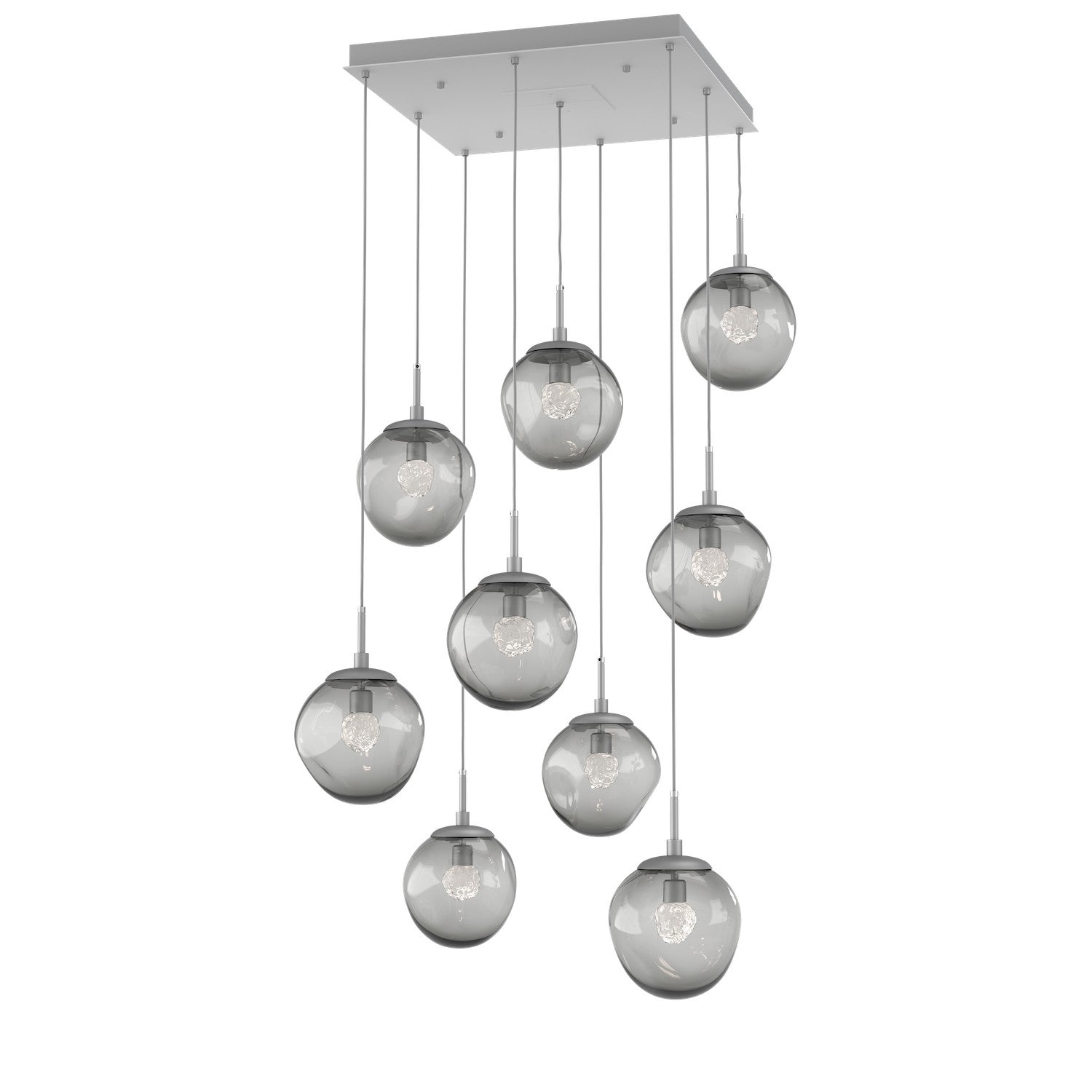 Hammerton Studio - CHB0066-09-CS-FS-C01-L3 - LED Pendant - Aster - Classic Silver