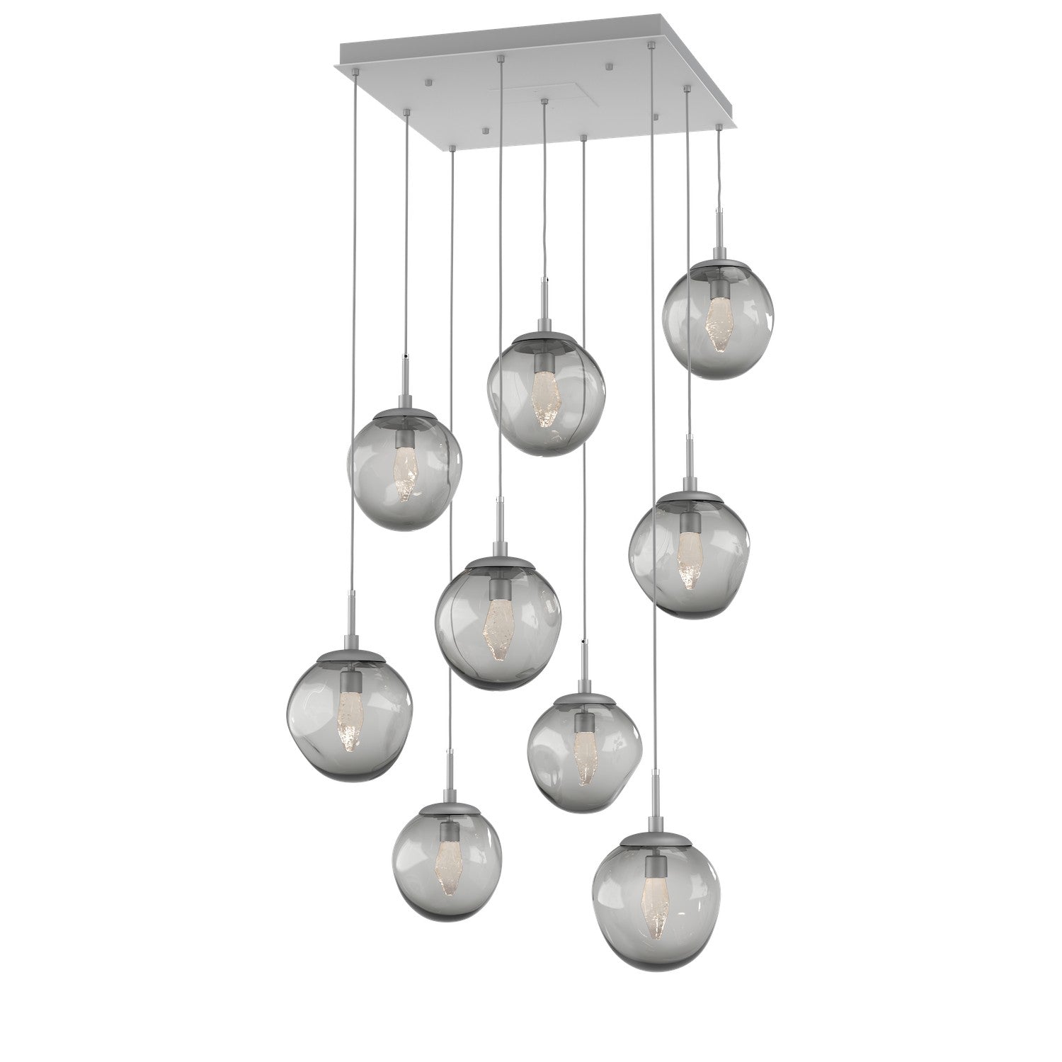 Hammerton Studio - CHB0066-09-CS-GS-C01-L3 - LED Pendant - Aster - Classic Silver