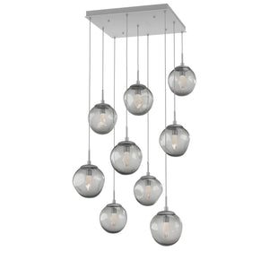 Hammerton Studio - CHB0066-09-CS-GS-C01-L3 - LED Pendant - Aster - Classic Silver