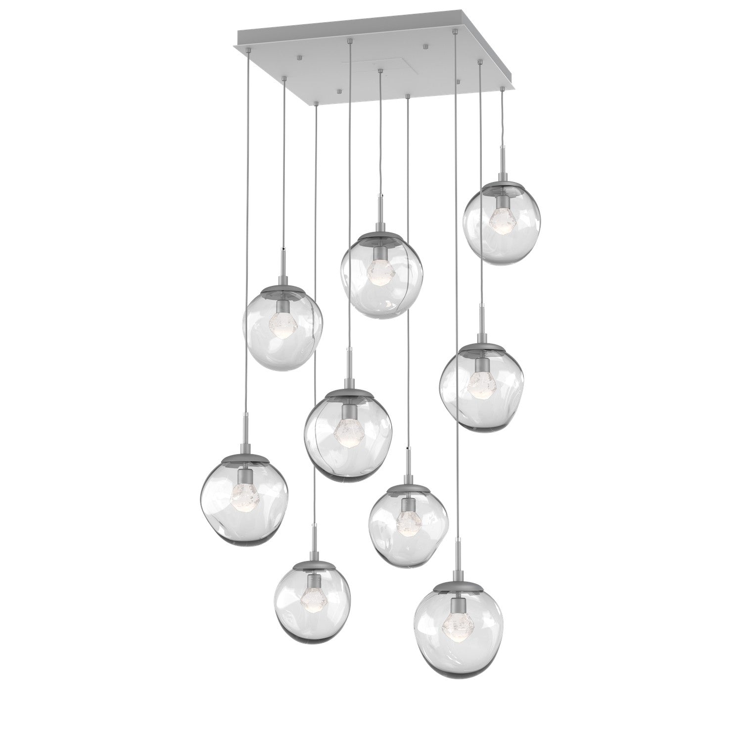 Hammerton Studio - CHB0066-09-CS-ZC-C01-L1 - LED Pendant - Aster - Classic Silver
