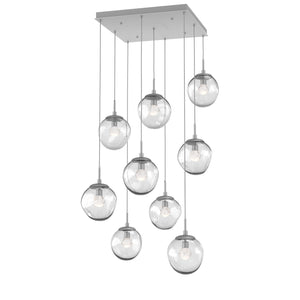 Hammerton Studio - CHB0066-09-CS-ZC-C01-L3 - LED Pendant - Aster - Classic Silver
