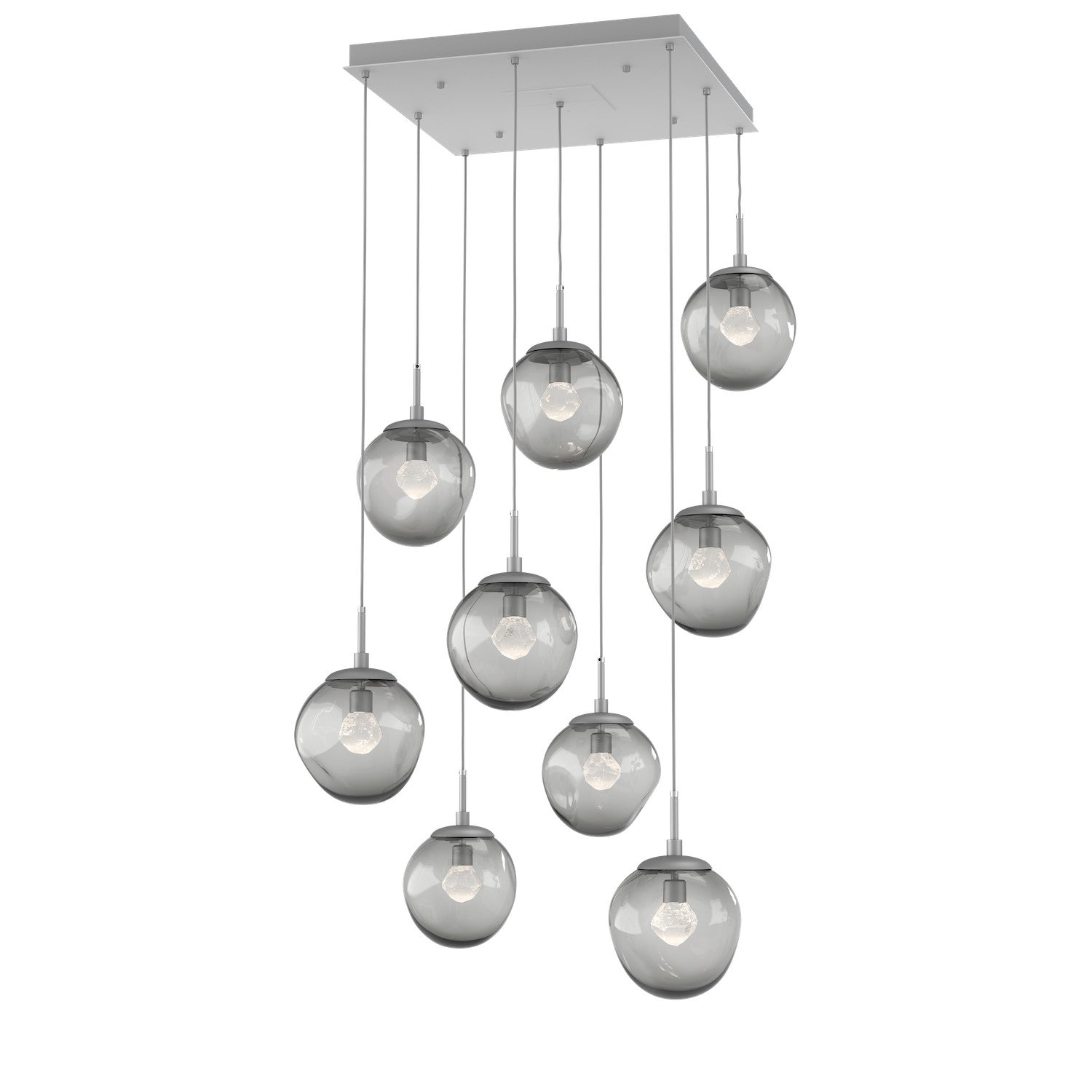 Hammerton Studio - CHB0066-09-CS-ZS-C01-L3 - LED Pendant - Aster - Classic Silver