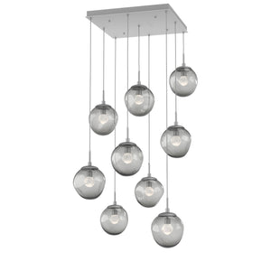 Hammerton Studio - CHB0066-09-CS-ZS-C01-L3 - LED Pendant - Aster - Classic Silver