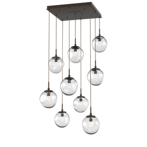 Hammerton Studio - CHB0066-09-FB-FC-C01-L1 - LED Pendant - Aster - Flat Bronze