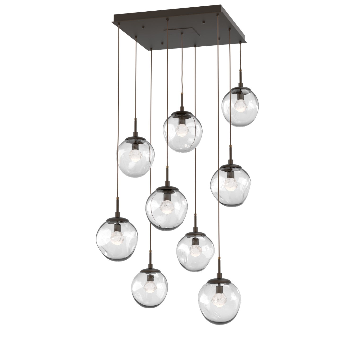 Hammerton Studio - CHB0066-09-FB-ZC-C01-L1 - LED Pendant - Aster - Flat Bronze