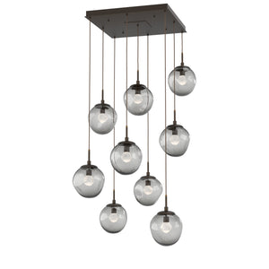 Hammerton Studio - CHB0066-09-FB-ZS-C01-L1 - LED Pendant - Aster - Flat Bronze