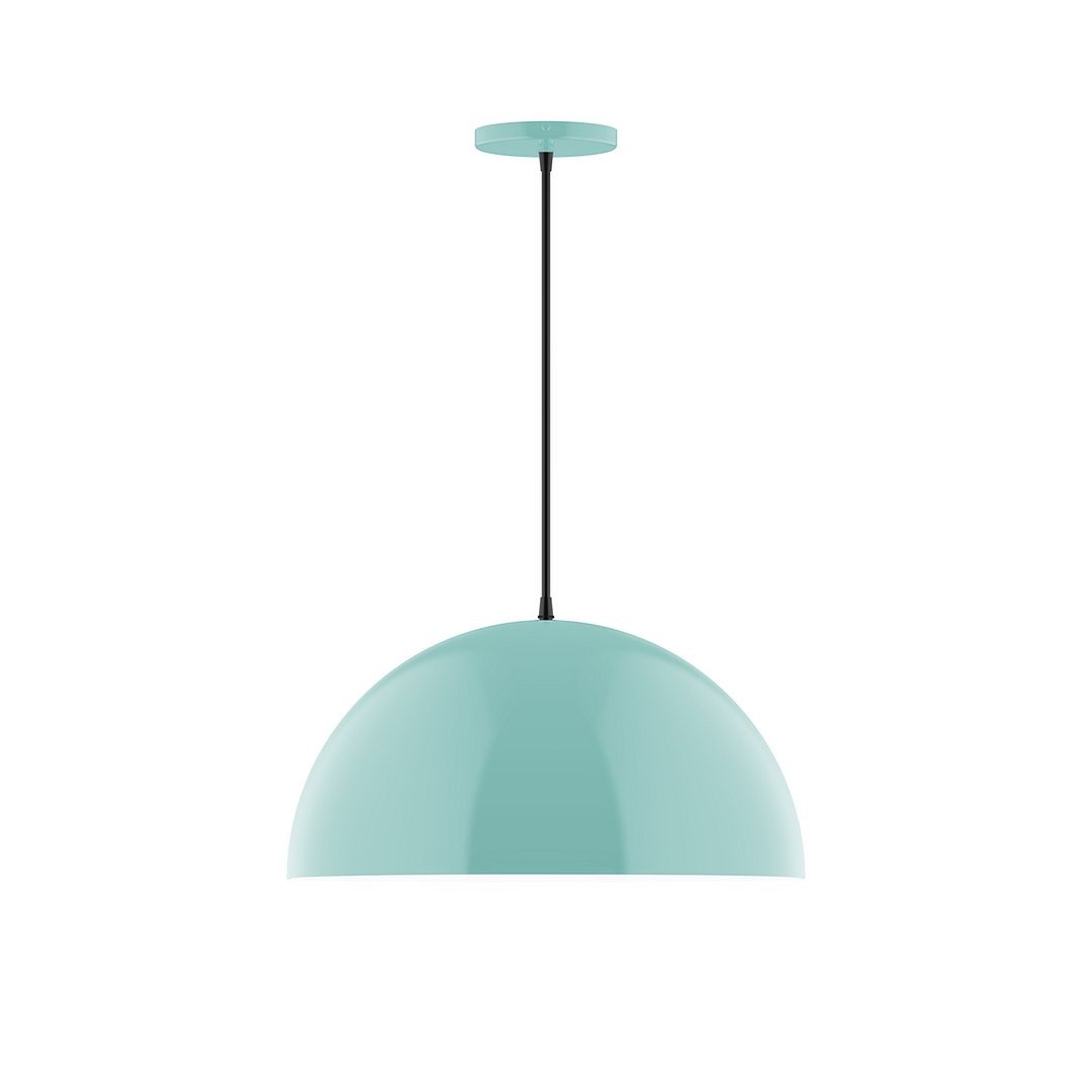 Montclair Light Works - PEB433-48-L13 - LED Pendant - Axis - Sea Green