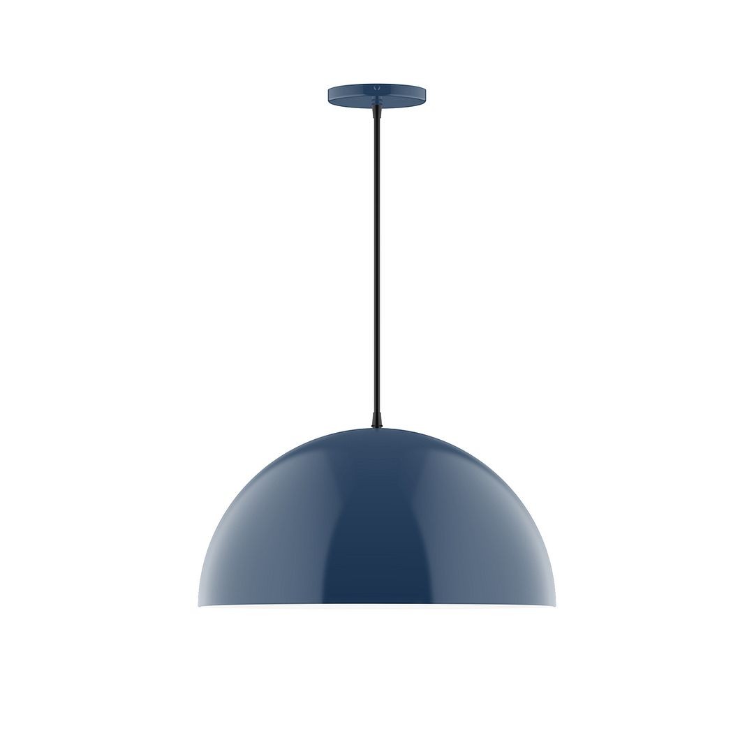 Montclair Light Works - PEB433-50-C01 - One Light Pendant - Axis - Navy