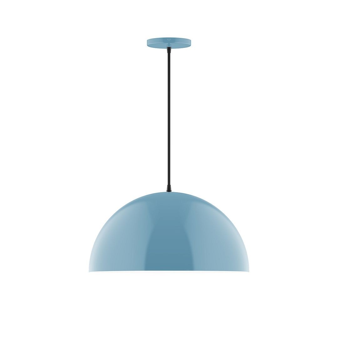 Montclair Light Works - PEB433-54-C01 - One Light Pendant - Axis - Light Blue