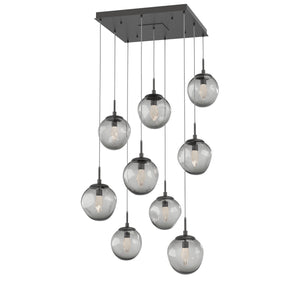 Hammerton Studio - CHB0066-09-GP-GS-C01-L1 - LED Pendant - Aster - Graphite