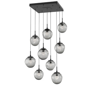 Hammerton Studio - CHB0066-09-MB-FS-C01-L1 - LED Pendant - Aster - Matte Black