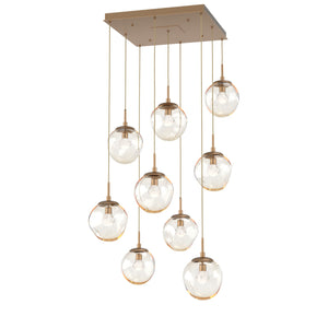 Hammerton Studio - CHB0066-09-NB-ZA-C01-L1 - LED Pendant - Aster - Novel Brass