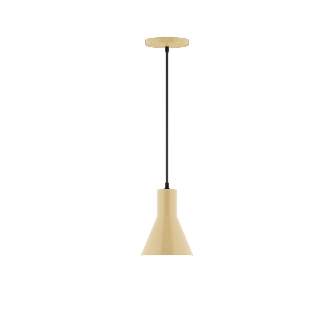 Montclair Light Works - PEB436-17-C01 - One Light Pendant - Axis - Ivory