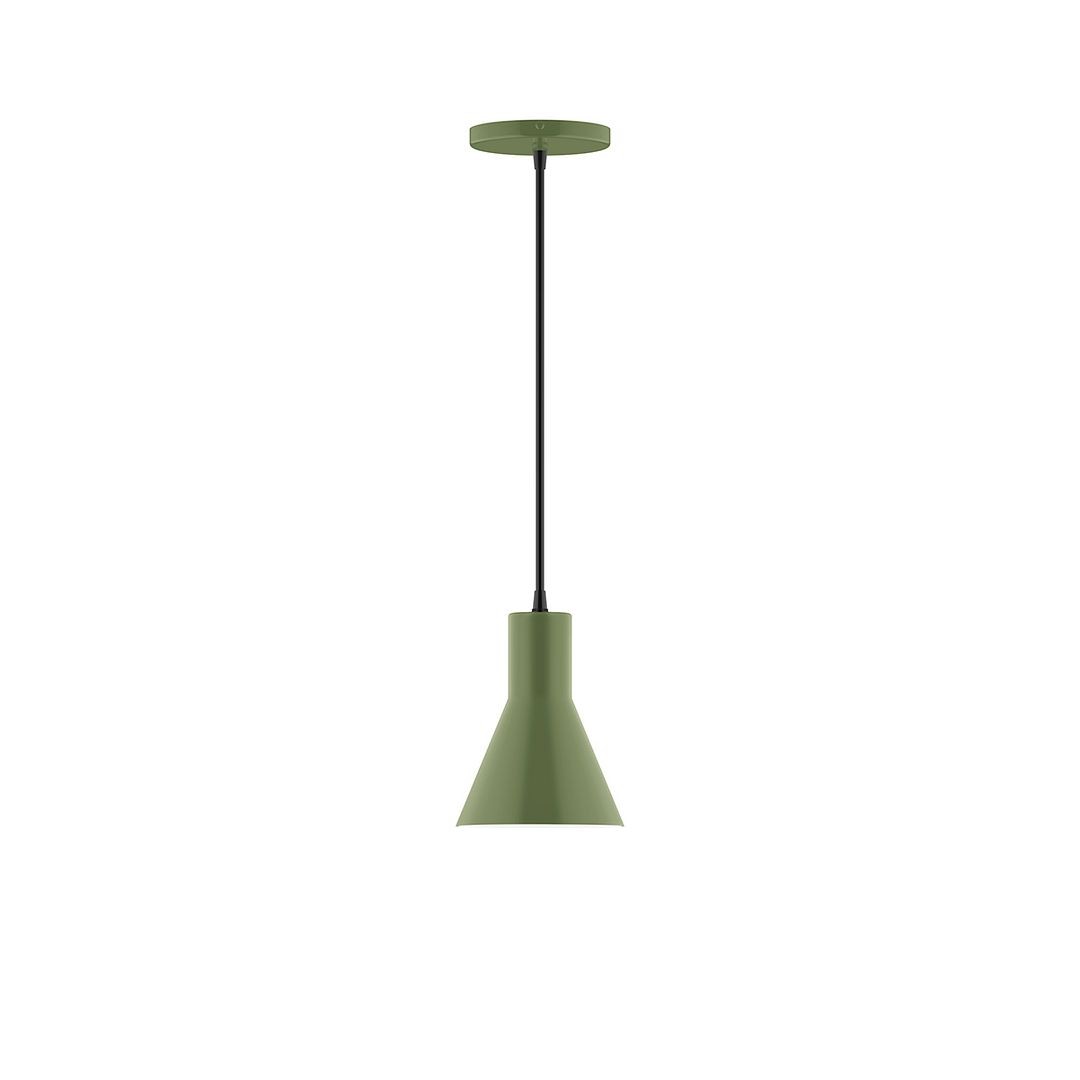 Montclair Light Works - PEB436-22-C01 - One Light Pendant - Axis - Fern Green