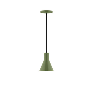 Montclair Light Works - PEB436-22-C01 - One Light Pendant - Axis - Fern Green