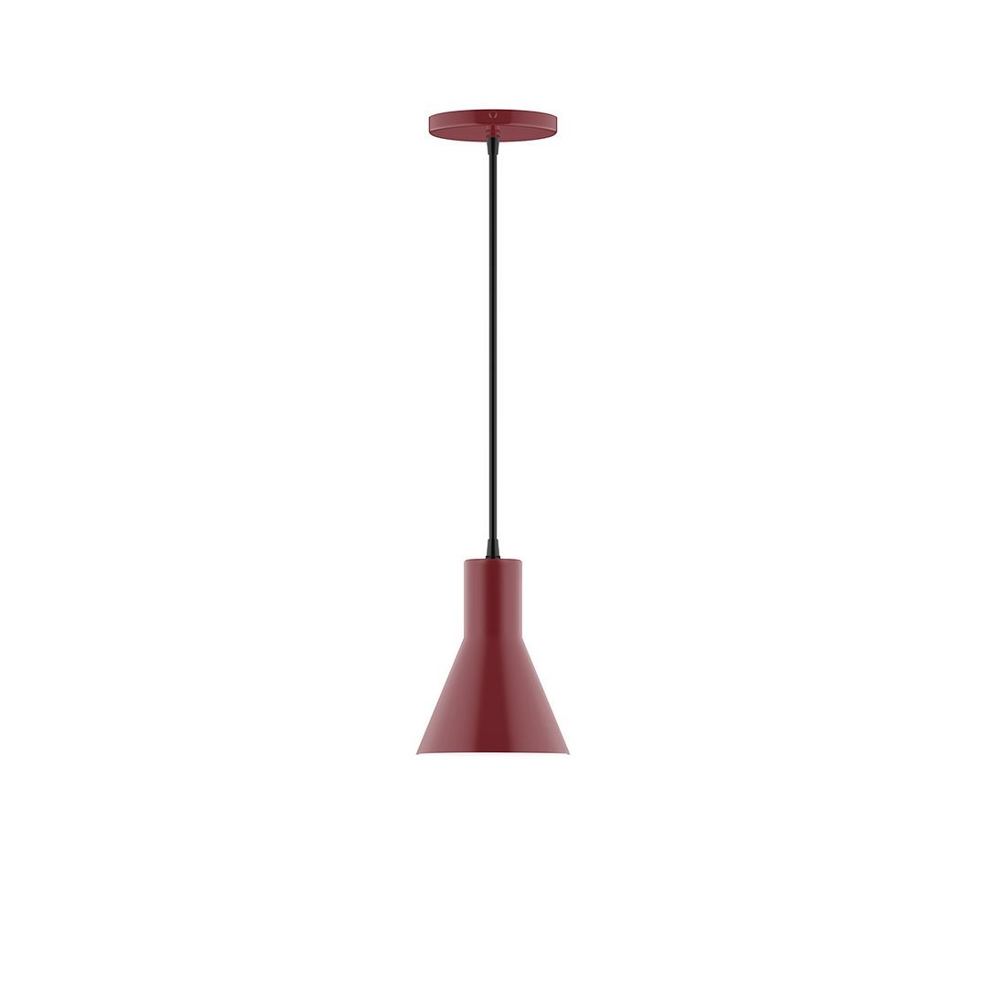 Montclair Light Works - PEB436-55-C01 - One Light Pendant - Axis - Barn Red