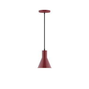 Montclair Light Works - PEB436-55-C01 - One Light Pendant - Axis - Barn Red