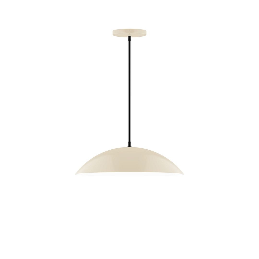 Montclair Light Works - PEB438-16-C01 - Two Light Pendant - Axis - Cream