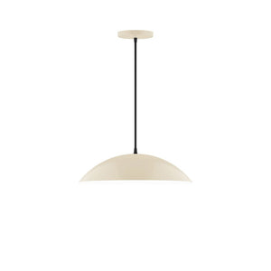 Montclair Light Works - PEB438-16-C01 - Two Light Pendant - Axis - Cream