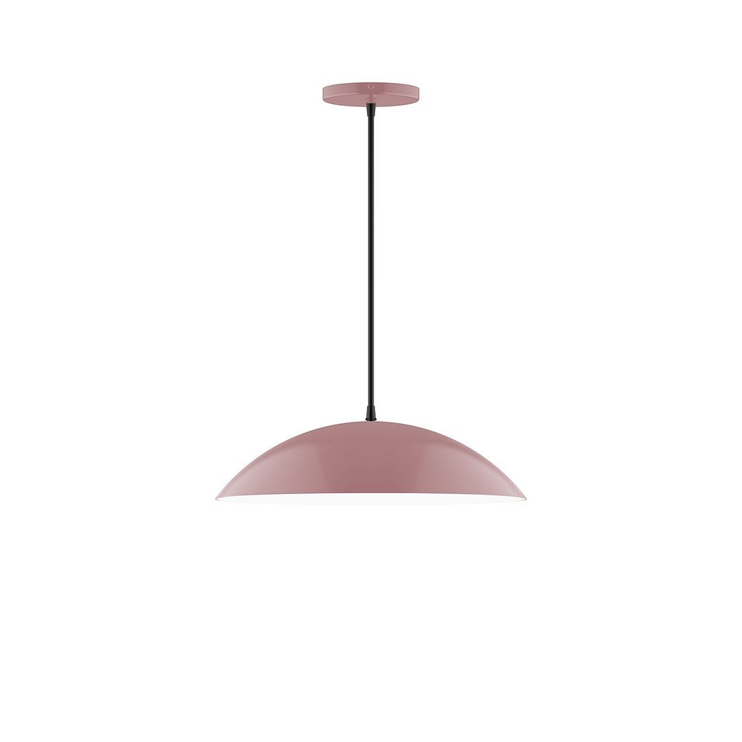 Montclair Light Works - PEB438-20-C01 - Two Light Pendant - Axis - Mauve