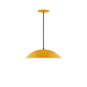 Montclair Light Works - PEB438-21-C01 - Two Light Pendant - Axis - Bright Yellow