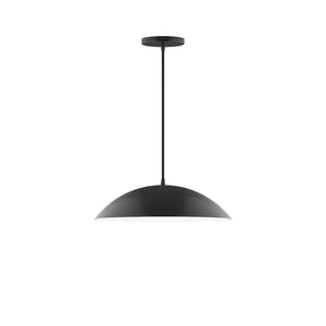 Montclair Light Works - PEB438-41-C01 - Two Light Pendant - Axis - Black