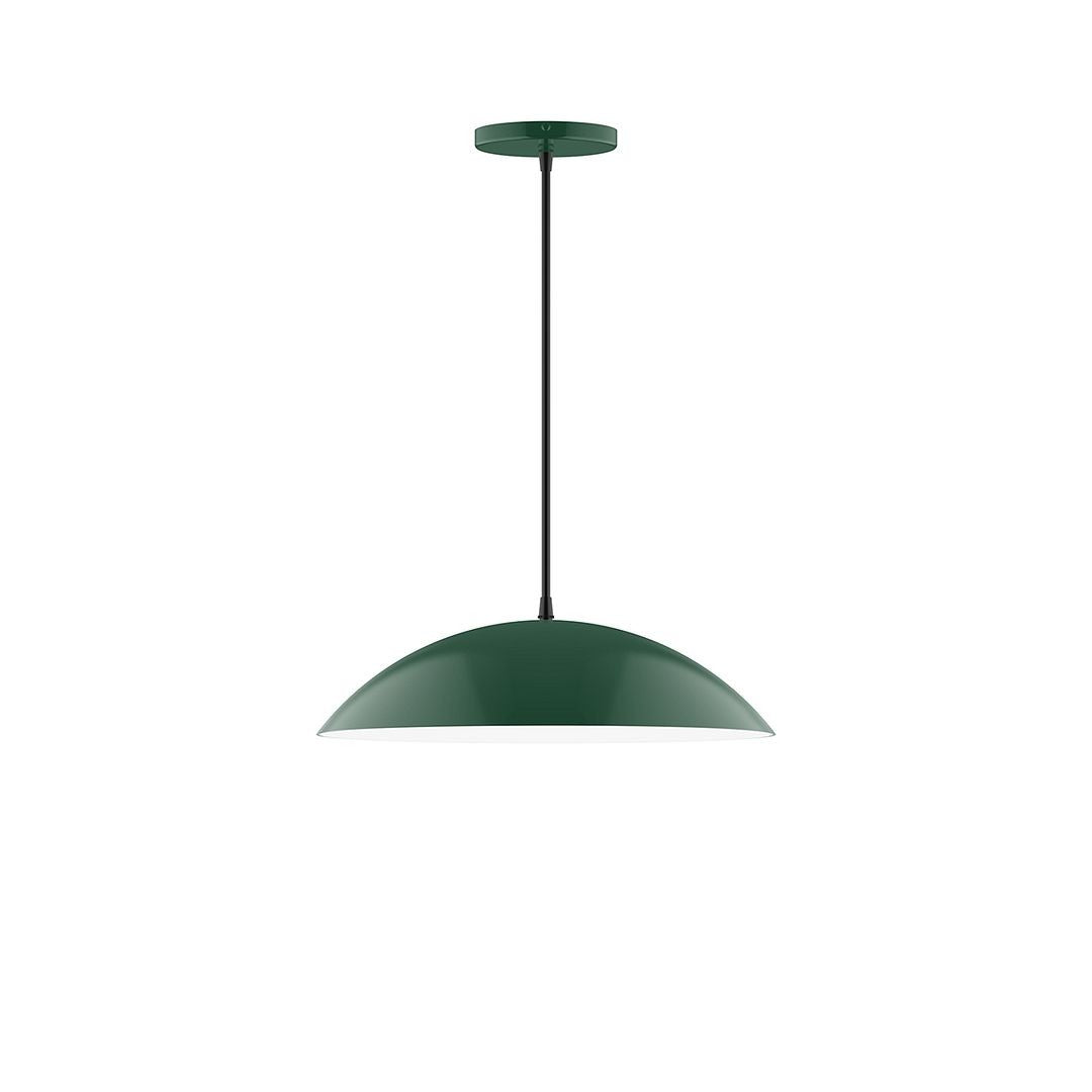 Montclair Light Works - PEB438-42-C01 - Two Light Pendant - Axis - Forest Green