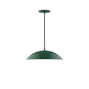 Montclair Light Works - PEB438-42-C01 - Two Light Pendant - Axis - Forest Green