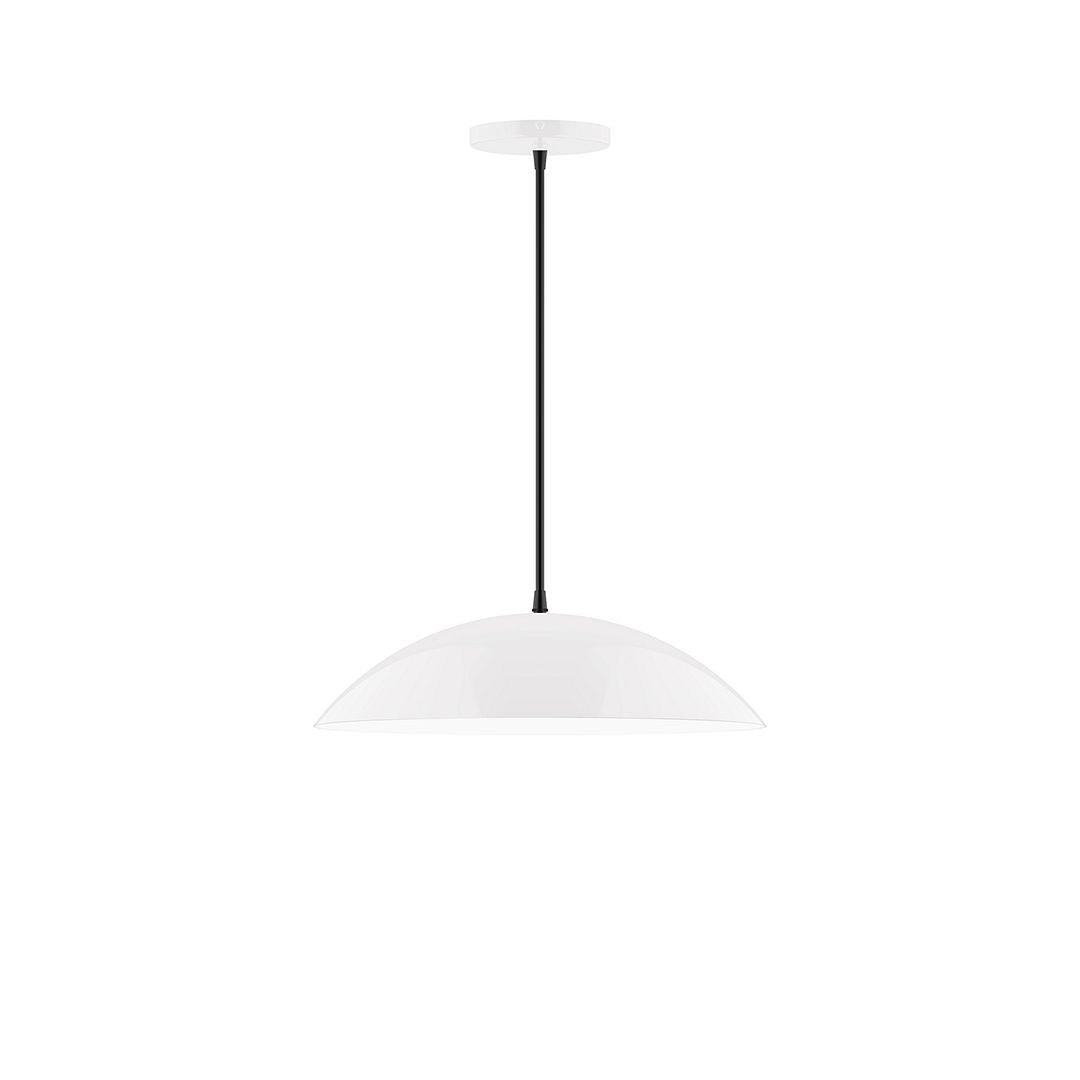 Montclair Light Works - PEB438-44-C01 - Two Light Pendant - Axis - White