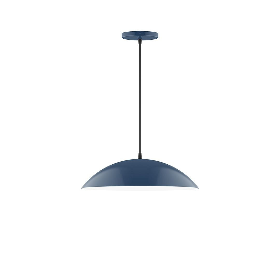 Montclair Light Works - PEB438-50-C01 - Two Light Pendant - Axis - Navy