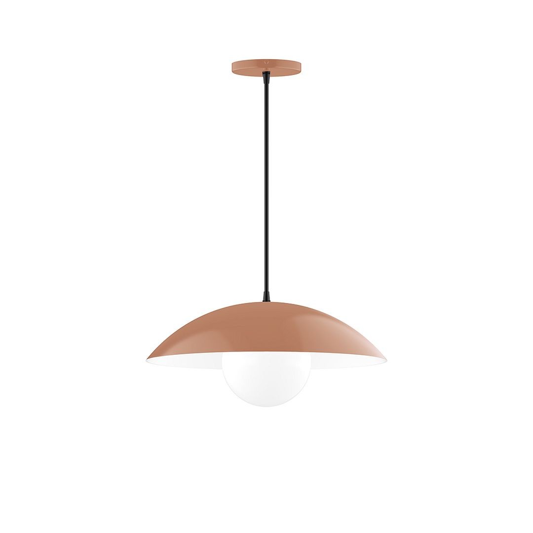 Montclair Light Works - PEB438-G15-19-C27 - One Light Pendant - Axis - Terracotta