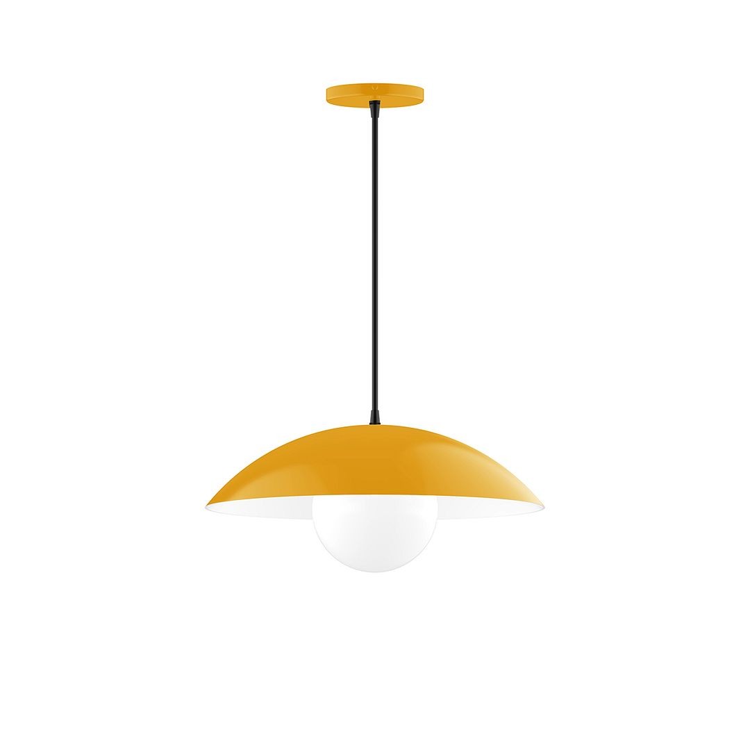 Montclair Light Works - PEB438-G15-21-C02 - One Light Pendant - Axis - Bright Yellow