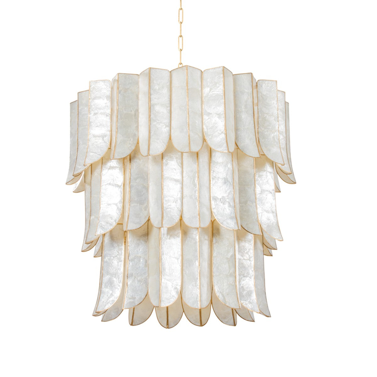 Corbett Lighting - 365-32-VGL - 16 Light Chandelier - Cartagena - Vintage Gold Leaf