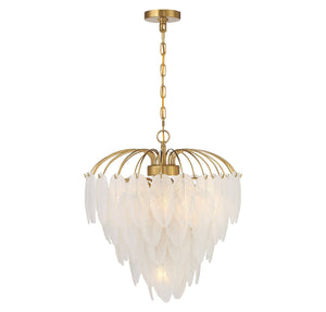 Savoy House - 1-3508-6-322 - Six Light Chandelier - Boa - Warm Brass