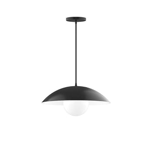 Montclair Light Works - PEB438-G15-41-C04 - One Light Pendant - Axis - Black