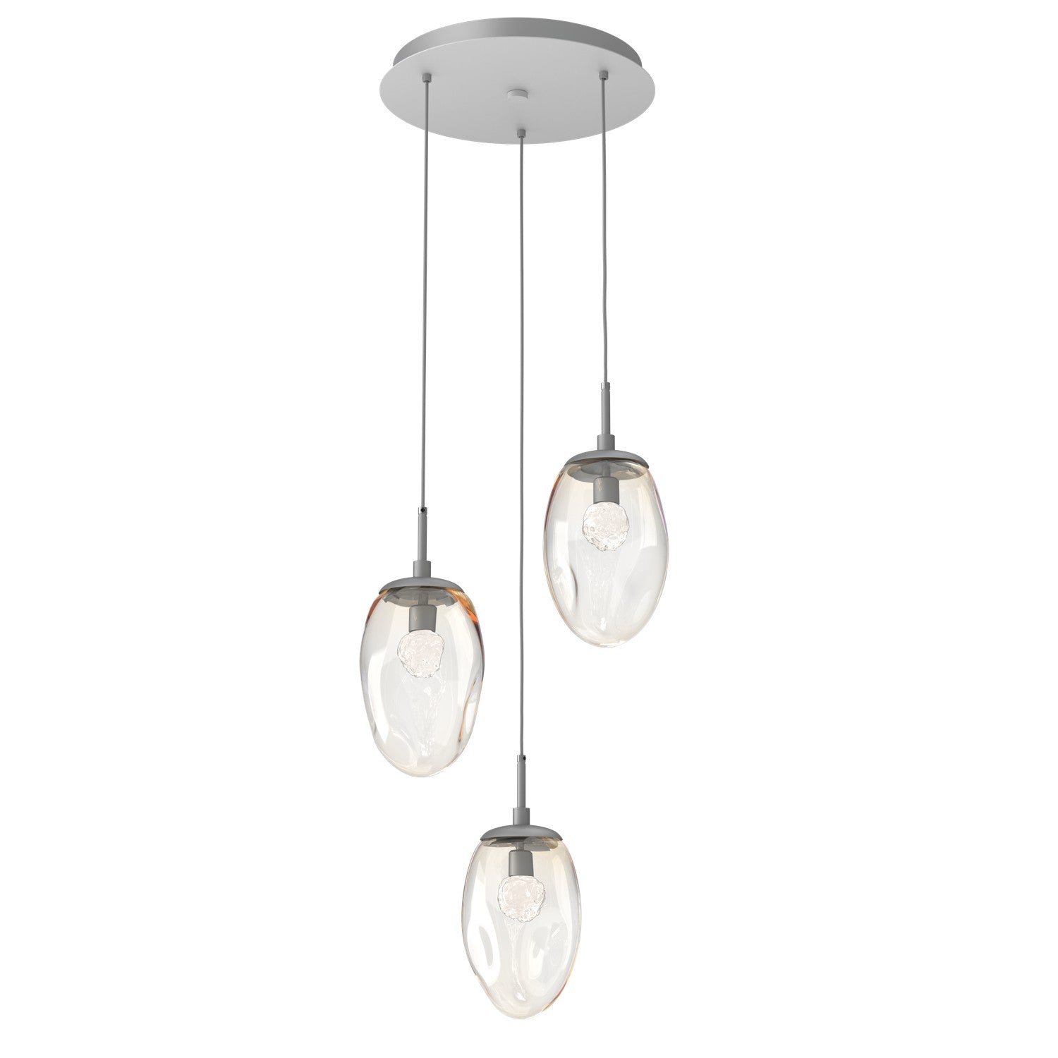 Hammerton Studio - CHB0067-03-CS-FA-C01-L3 - LED Pendant - Meteo - Classic Silver
