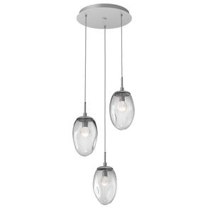 Hammerton Studio - CHB0067-03-CS-ZC-C01-L1 - LED Pendant - Meteo - Classic Silver