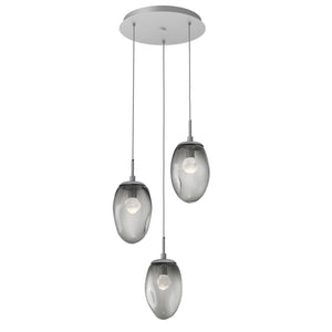 Hammerton Studio - CHB0067-03-CS-ZS-C01-L1 - LED Pendant - Meteo - Classic Silver
