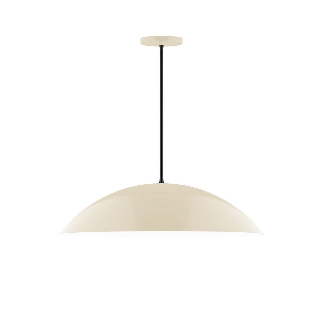 Montclair Light Works - PEB439-16-C01 - Two Light Pendant - Axis - Cream