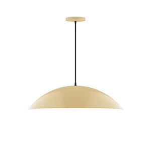 Montclair Light Works - PEB439-17-L14 - LED Pendant - Axis - Ivory