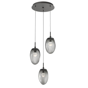 Hammerton Studio - CHB0067-03-GP-ZS-C01-L1 - LED Pendant - Meteo - Graphite