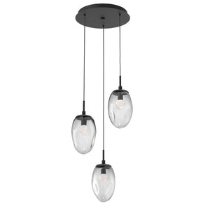 Hammerton Studio - CHB0067-03-MB-FC-C01-L3 - LED Pendant - Meteo - Matte Black
