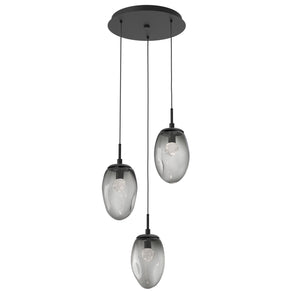 Hammerton Studio - CHB0067-03-MB-FS-C01-L1 - LED Pendant - Meteo - Matte Black