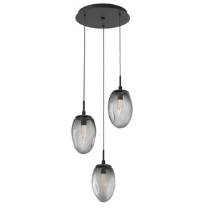 Hammerton Studio - CHB0067-03-MB-GS-C01-L1 - LED Pendant - Meteo - Matte Black