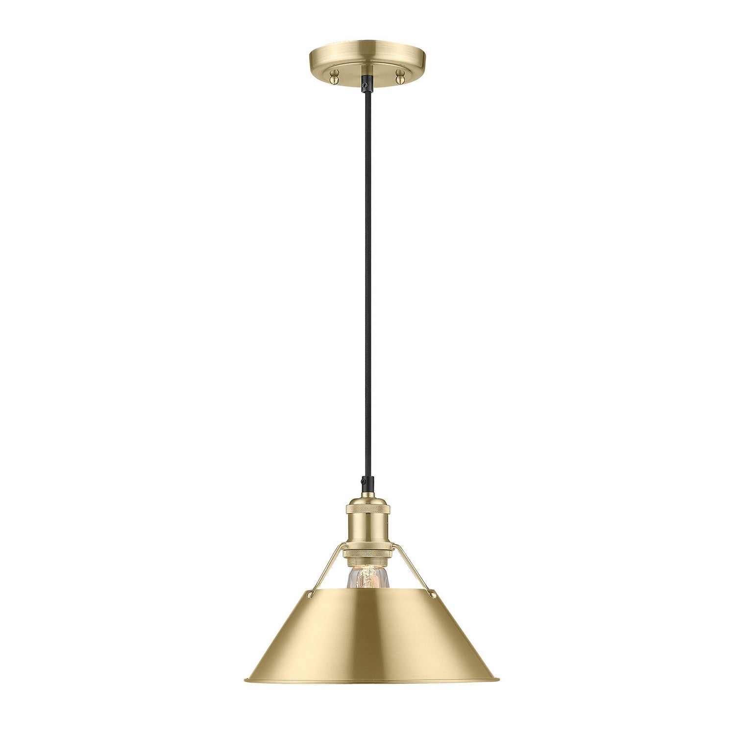 Golden - 3306-M BCB-BCB - One Light Pendant - Orwell BCB - Brushed Champagne Bronze