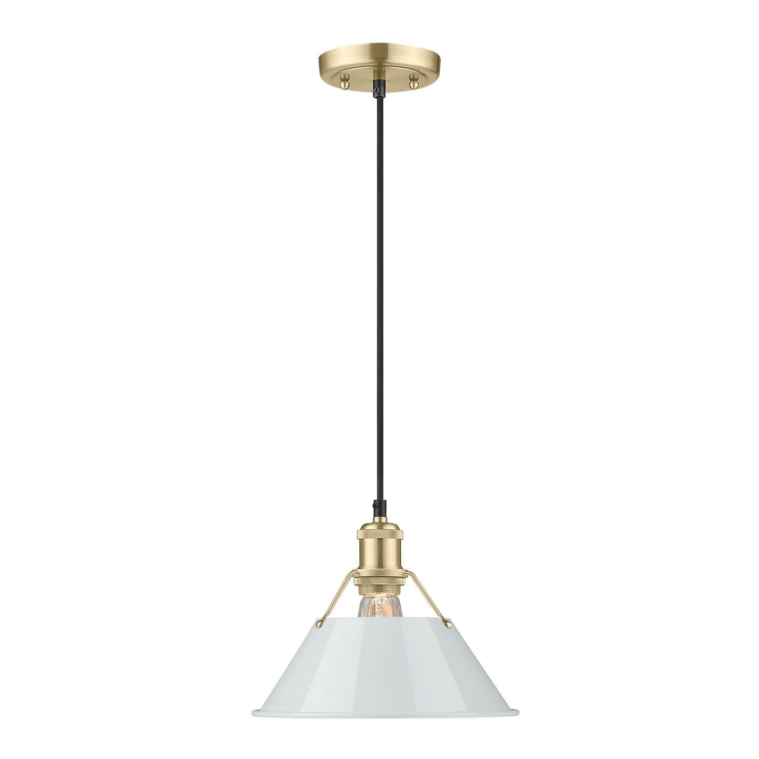 Golden - 3306-M BCB-DB - One Light Pendant - Orwell BCB - Brushed Champagne Bronze