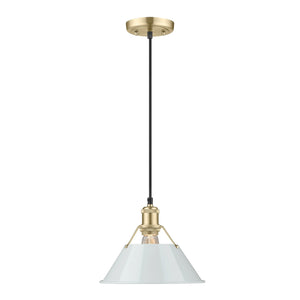 Golden - 3306-M BCB-DB - One Light Pendant - Orwell BCB - Brushed Champagne Bronze