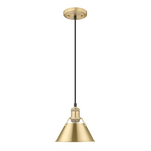 Golden - 3306-S BCB-BCB - One Light Mini Pendant - Orwell BCB - Brushed Champagne Bronze