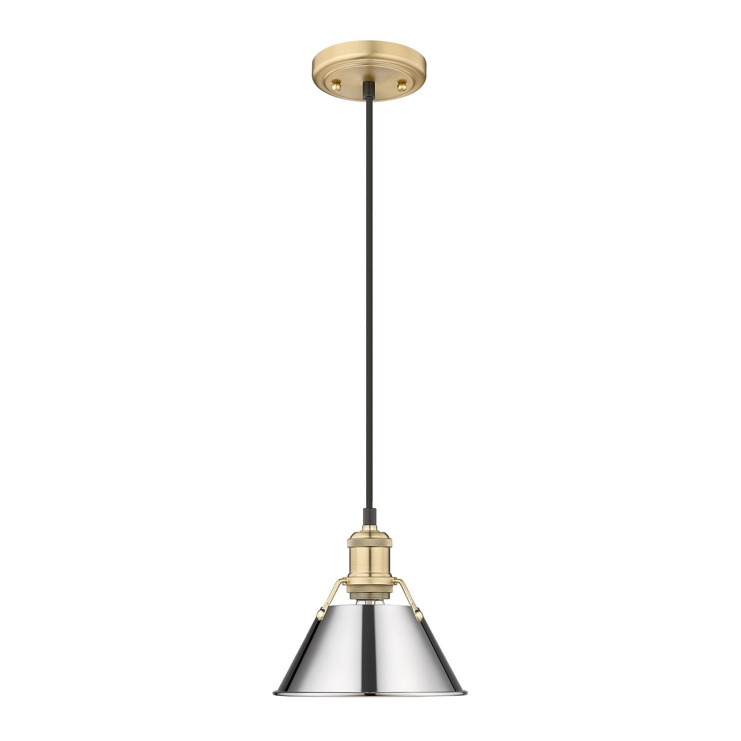 Golden - 3306-S BCB-CH - One Light Mini Pendant - Orwell BCB - Brushed Champagne Bronze